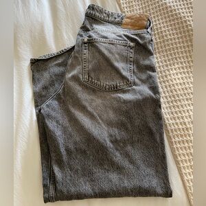 Baggy, Low Jeans Grey